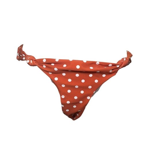 For Love and Lemons Tropicana Knot Polka Dot Bikini Bottom Medium NWT - Picture 2 of 4